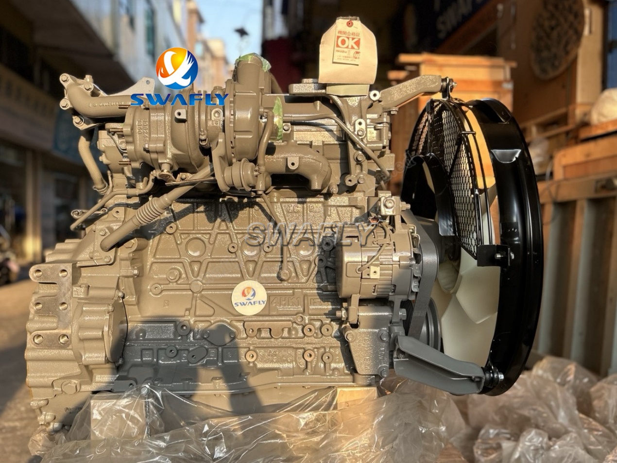 Hitachi 4HK1 motor legújabb elektronikus dízelmotor magyarázata - Guangzhou SWAFLY