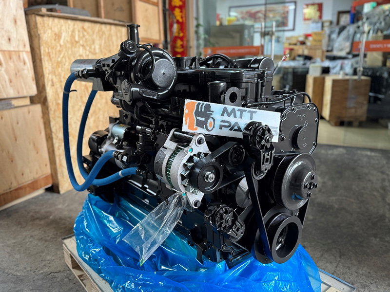 Új érkezés 6/8 !! Cummins teljes motor SAA6D114E-3 PC300-8 kotró alkalmazás új többlet-Motor teljes