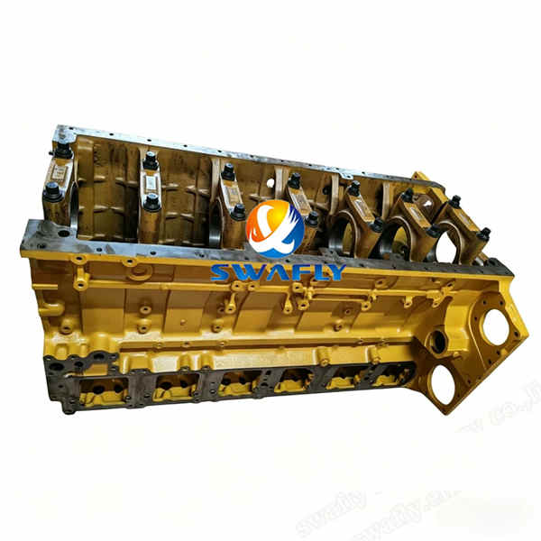 Komatsu 6D140-2 motor hosszú blokk